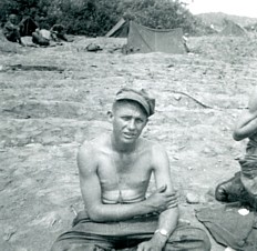 Tracy Shafer, age 18, in Korea 1950
